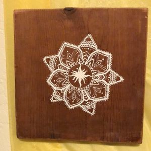 Original Wood Hand-Painting
